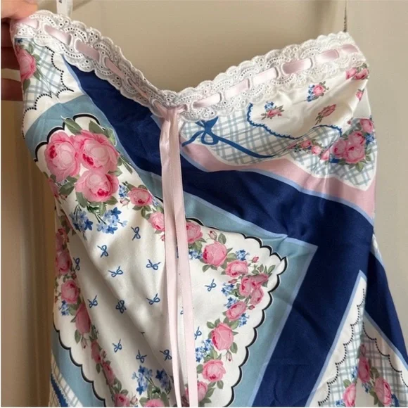 NWT for love and lemons Daisy Mae midi dress size large - Picture 6 of 9